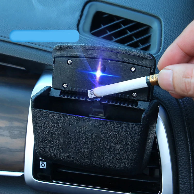 Universal Car Ashtray With Led Lights