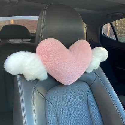 Heart-Shaped Plush Love Neck Pillow