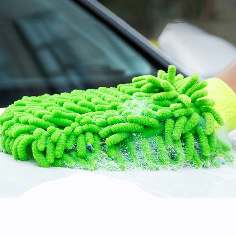 Car Wash Gloves Plush Rags