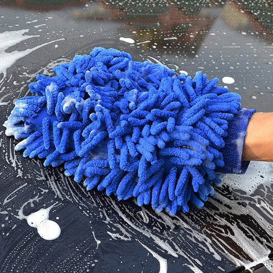 Car Wash Gloves Plush Rags